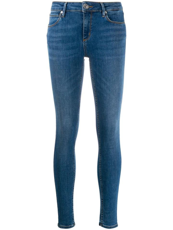 Sandro Paris Sia Skinny Jeans - Blue