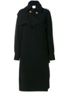 Sacai Cardigan Overlay Coat - Blue