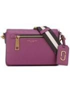 Marc Jacobs Small 'gotham' Crossbody Bag, Women's, Pink/purple, Calf Leather