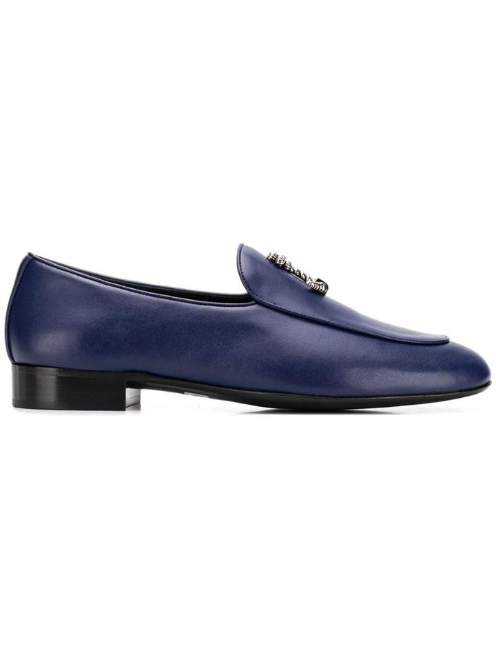 Giuseppe Zanotti Design Anchor Mocassins - Blue