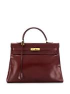 Hermès Pre-owned The Original Kelly Box 35 Tote - Red