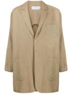 House Of The Very Islands Classic Overcoat - Neutrals