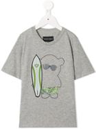 Emporio Armani Kids Teen Bear T-shirt - Grey