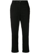 Ps Paul Smith Slim Fit Turn Up Trousers - Black