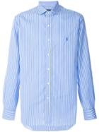 Polo Ralph Lauren Slim-fit Striped Shirt - Blue