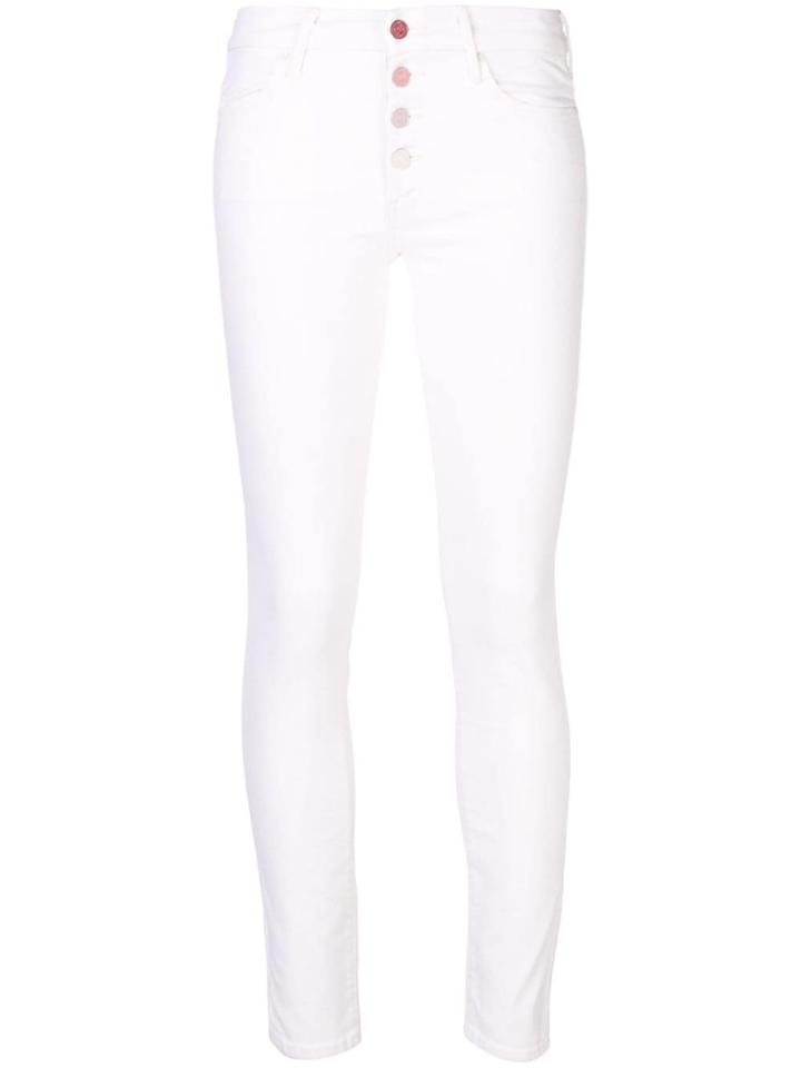 Mother Skinny Jeans - White