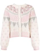 Love Shack Fancy Jamie Knit Cardigan - Neutrals