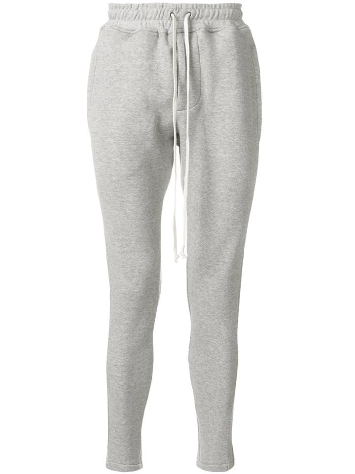 Represent Slim-fit Track Trousers - Grey