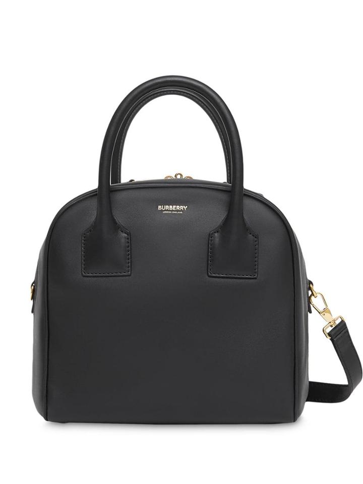 Burberry Small Cube Tote Bag - Black