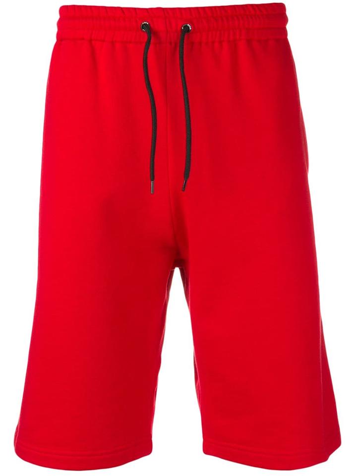 Msgm Jersey Shorts - Red