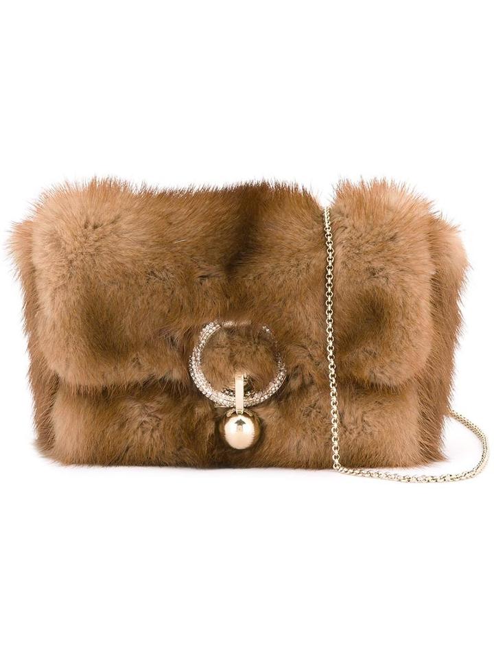 Ermanno Scervino Cross Body Bag, Women's, Nude/neutrals