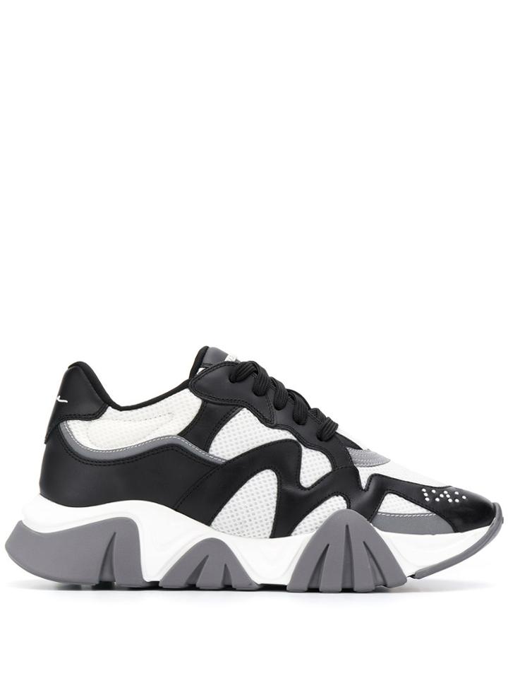 Versace Squalo Low-top Sneakers - Black