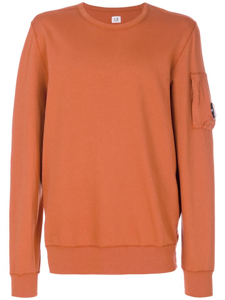 Cp Company Classic Knitted Sweater - Yellow & Orange