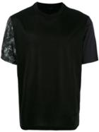 Lanvin Contrast Sleeve T-shirt, Men's, Size: Small, Black, Cotton/viscose