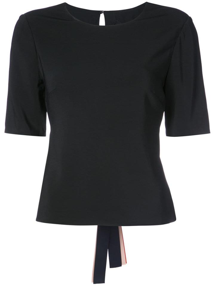 Cushnie Classic Short-sleeve T-shirt - Black
