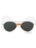 Eyevan7285 Aviator Sunglasses, Adult Unisex, Green, Acetate/metal (other)