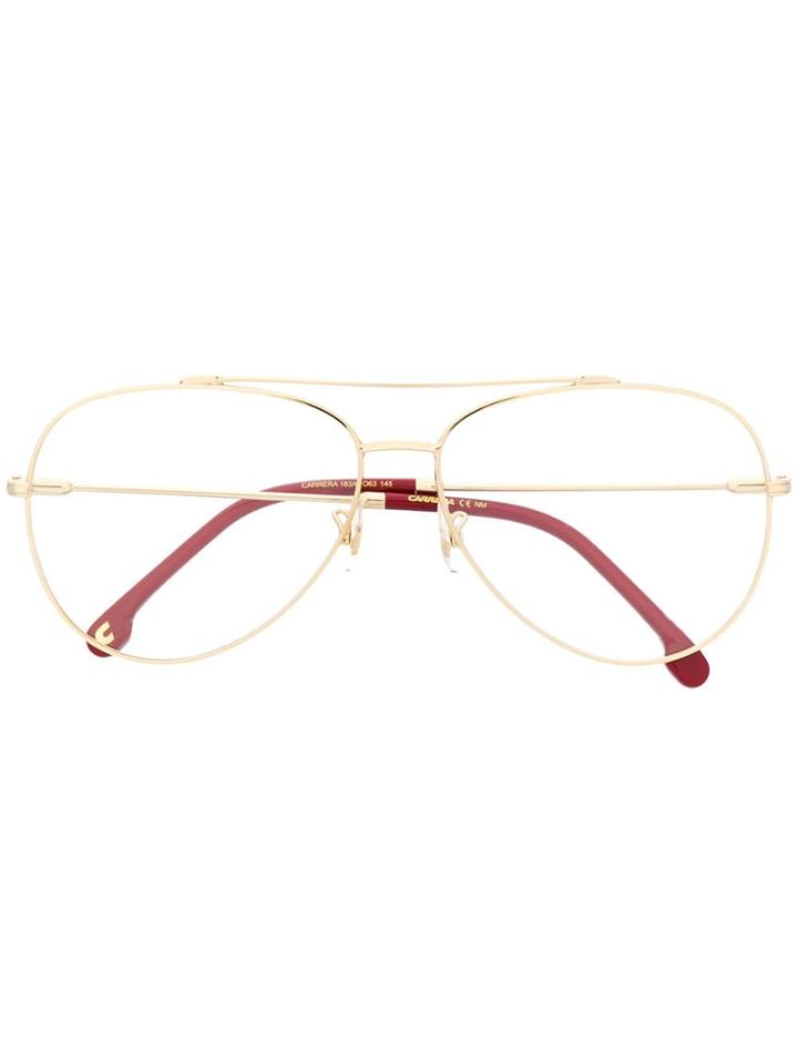 Carrera Aviator Glasses - Gold