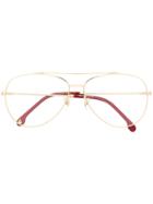 Carrera Aviator Glasses - Gold