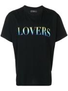 Amiri Lover Print T-shirt - Black