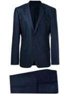 Boss Hugo Boss Formal Suit, Men's, Size: 56, Blue, Virgin Wool/polyamide/spandex/elastane/cupro