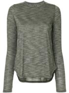 Nimble Activewear Warming Up Long Sleeve T-shirt - Green