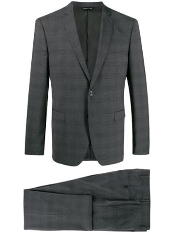 Tonello Two-piece Fitted Suit - Grey