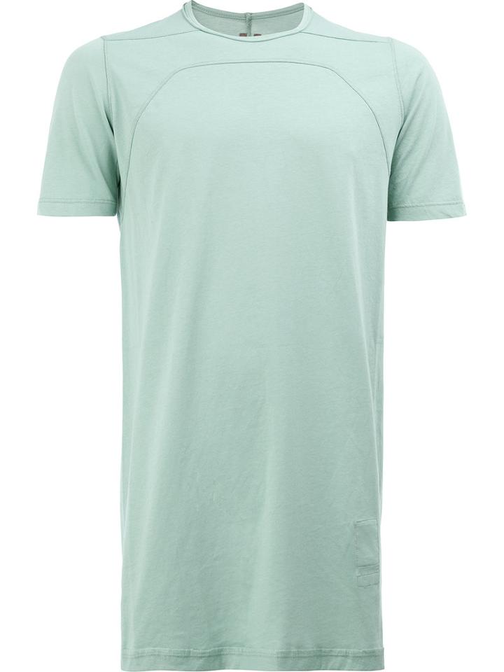 Rick Owens Drkshdw Classic T-shirt, Men's, Size: Xs, Blue, Cotton