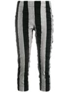 Rundholz Striped Trousers - Black