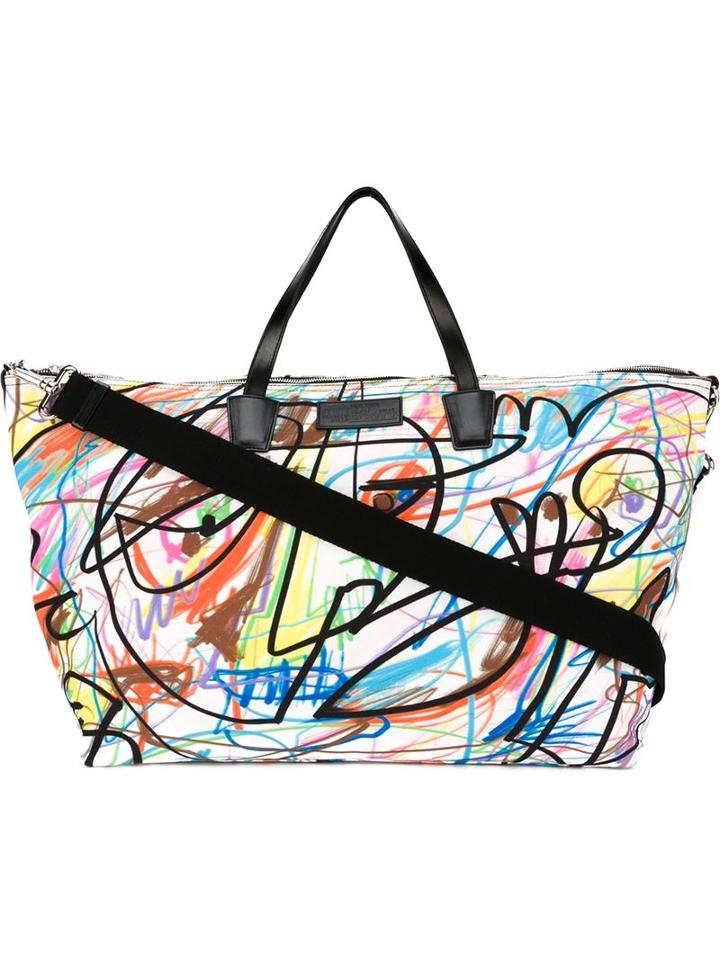 Jeremy Scott 'graffiti' Shopping Bag