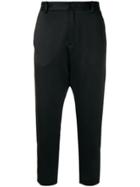 Nili Lotan Drop Crotch Paris Trousers - Black
