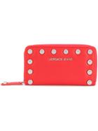 Versace Jeans Studded Wallet - Red
