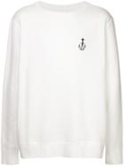 Makavelic Logo Print Sweatshirt - White