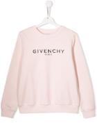 Givenchy Kids Logo T-shirt - Pink