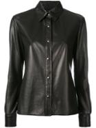 Tom Ford Shirt Jacket, Women's, Size: 40, Black, Lamb Skin
