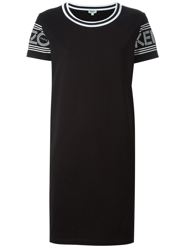 Kenzo Short T-shirt Dress - Black