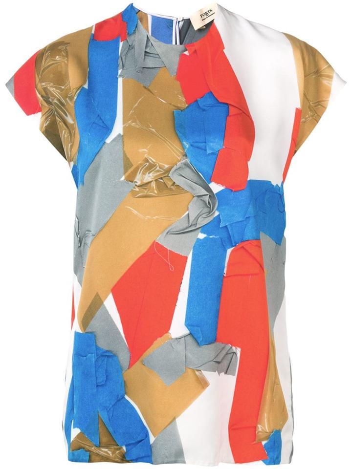 Ports 1961 3d Print T-shirt - Orange