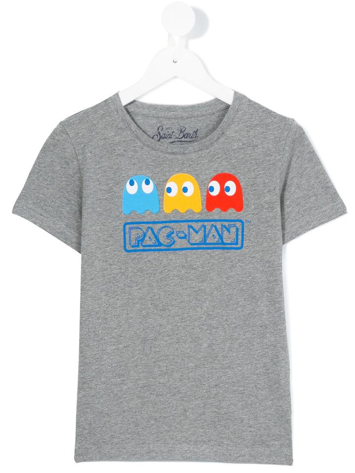 Mc2 Saint Barth Kids - Pac-man Ghost T-shirt - Kids - Cotton - 8 Yrs, Grey