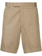 Gieves & Hawkes Fitted Chino Shorts - Nude & Neutrals