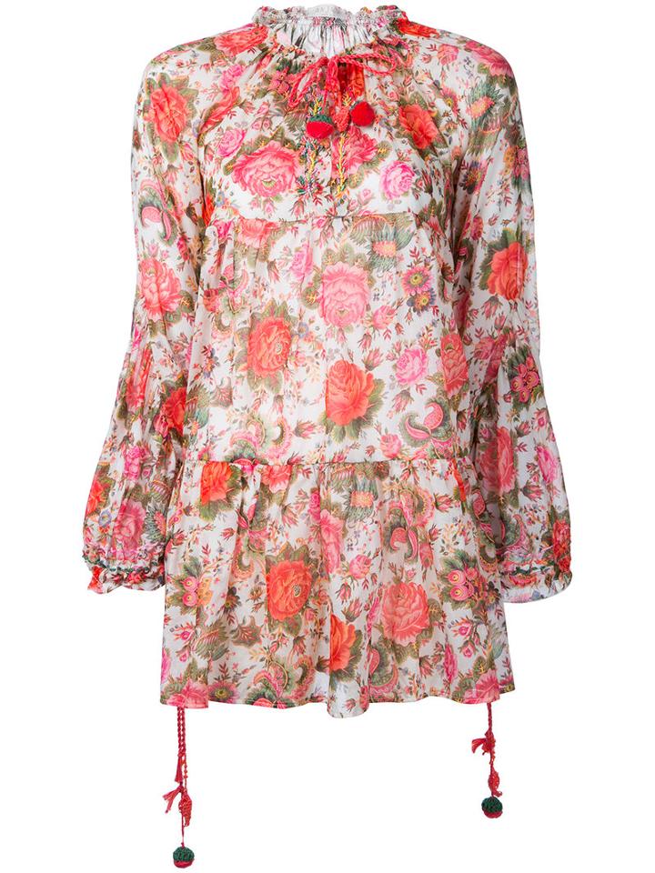 Anjuna - Vikymix Cover-up - Women - Cotton - S, Pink/purple, Cotton