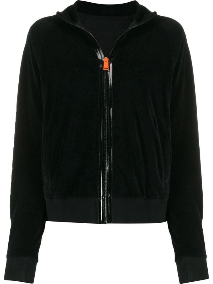 Heron Preston Zip Front Sweatshirt - Black