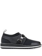 Giuseppe Zanotti Logo Clasp Sneakers - Black