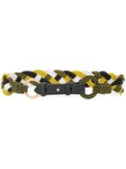 Diane Von Furstenberg Braided Belt - White