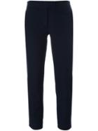 Joseph Cropped Skinny Trousers, Women's, Size: 40, Blue, Viscose/cotton/spandex/elastane/polyester