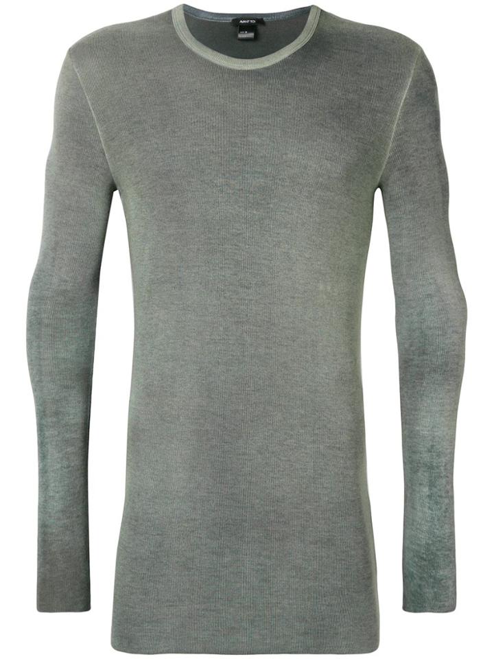 Avant Toi Knit Sweatshirt - Green