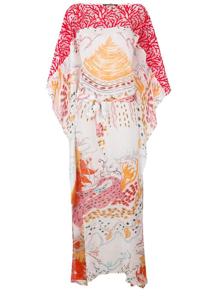 Roberto Cavalli Printed Smock Dress - Multicolour