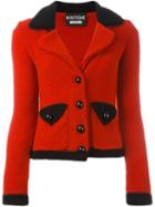 Boutique Moschino Cropped Knitted Blazer