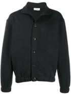 Lemaire Boxy Fit Elasticated Shirt Jacket - Black