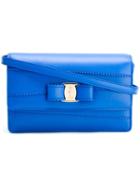 Salvatore Ferragamo 'vara' Shoulder Bag, Women's, Blue