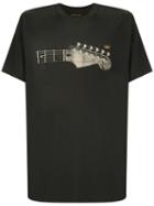 Osklen Vintage Guitar Head Print T-shirt - Black