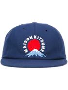 Maison Kitsuné 'mount Fuji' Cap